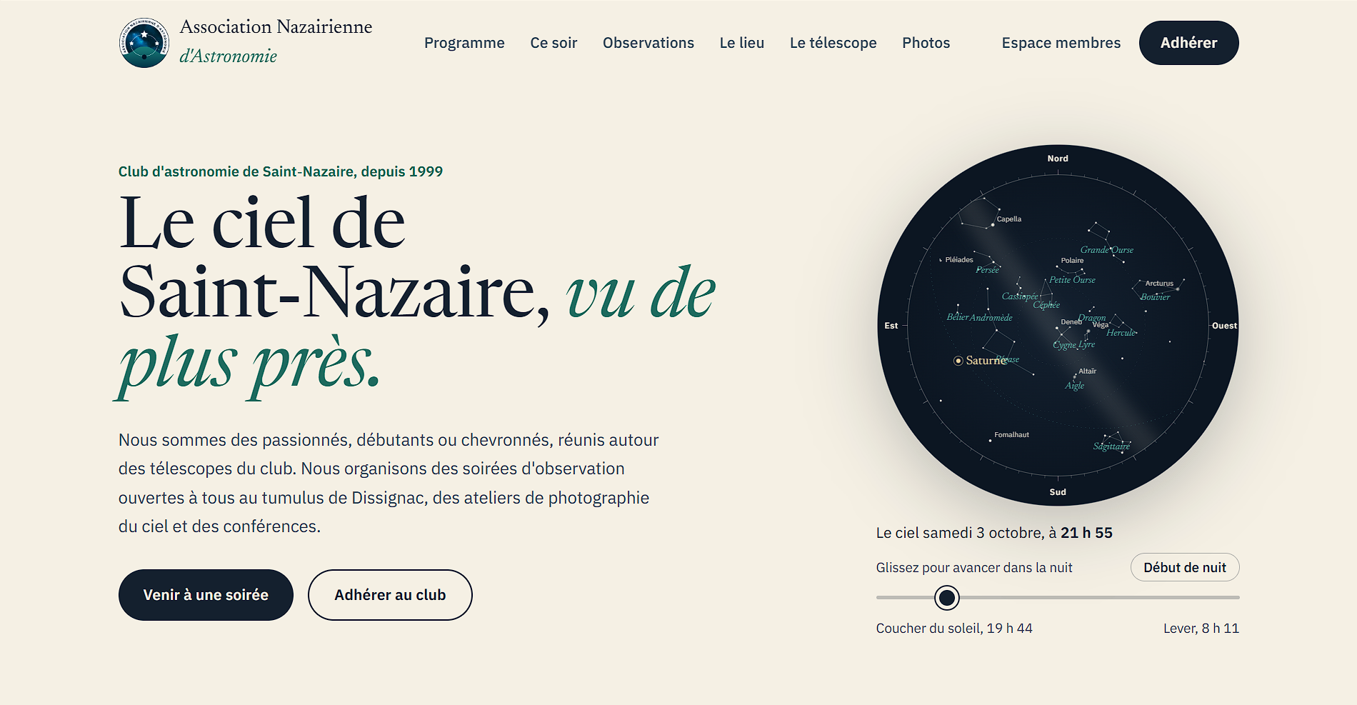 Aperçu de Association d'Astronomie Nazairienne